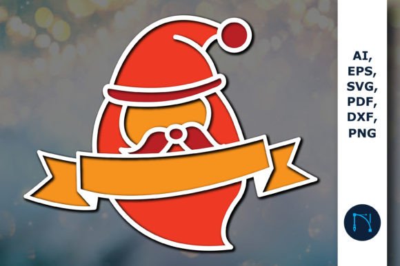 3D Layer Christmas SVG Bundle: Festive Design for Brand Marketing