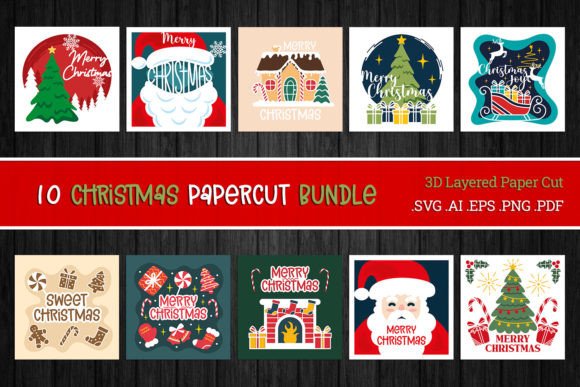 Christmas 3D SVG Paper Cut Bundle: A Designer’s Review for Real Client Work