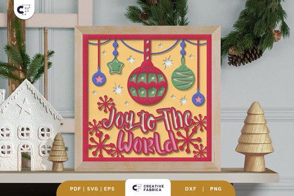 Christmas Baubles 3D SVG: A Festive Digital Asset for Sellers