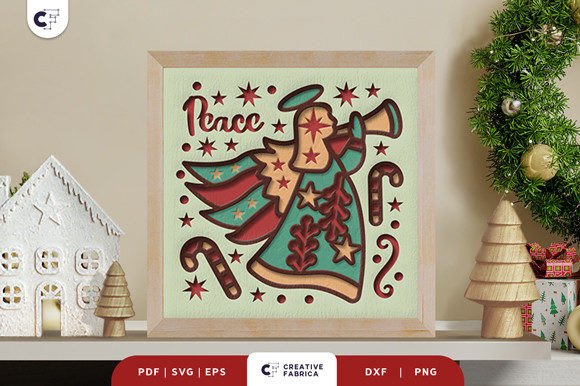 Christmas Fairy 3D SVG Box Adds Magic to Seasonal Branding