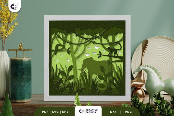 Elephant in the Jungle 3D Shadow Box: A Designer’s Real-Use Review