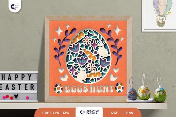 Evaluating Eggs Hunt 3D Shadow Box for Real Embroidery Projects