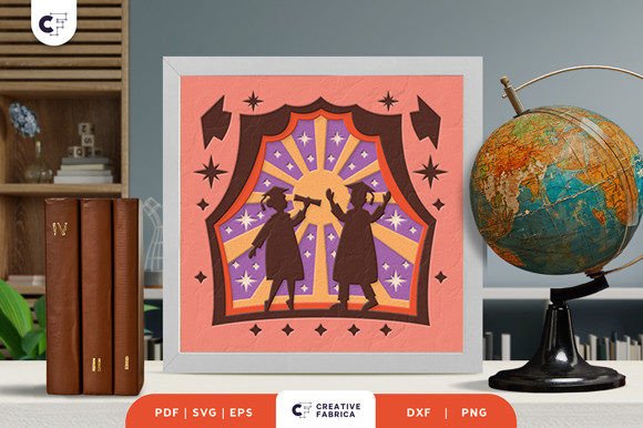 Graduation Girl and Boy 3D Shadow Box Review