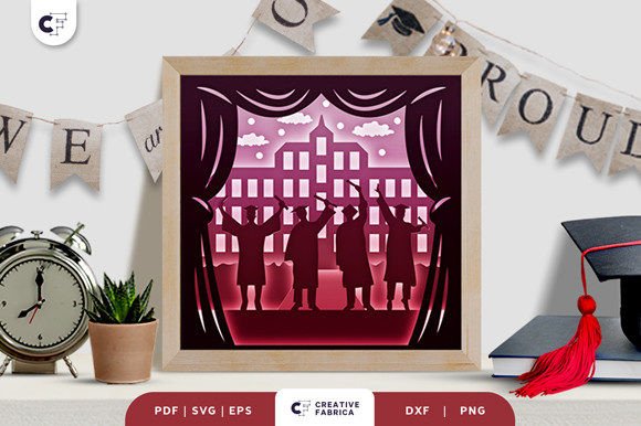 Graduation Group of Boys 3D SVG: A Fresh Design Asset for Celebratory Branding