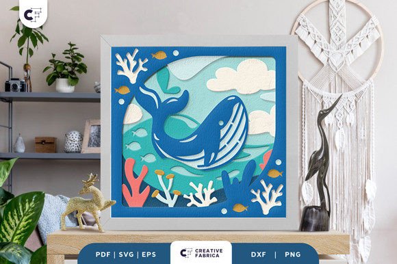 Humpback Whale 3D Shadow Box Papercut: A Designer’s Real-World Embroidery Review