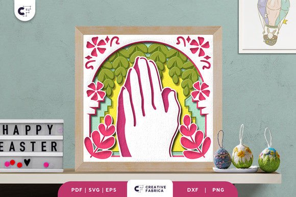 Praying Hands 3D SVG for Easter: A Designer’s Take on Visual Branding